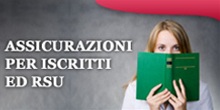 Assicurazioni e Convenzioni per Iscritti / RSU