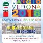 locandina 1 maggio a VERONA